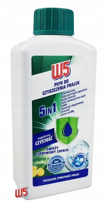 Płyn Do Czyszczenia Pralki W5 250ml