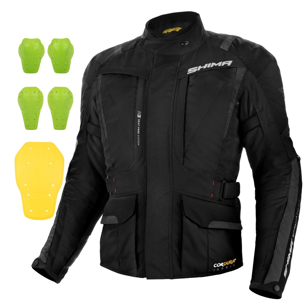 Купить Текстильная мотоциклетная куртка 3в1 SHIMA HERO БЕСПЛАТНО: отзывы, фото, характеристики в интерне-магазине Aredi.ru