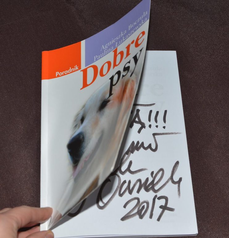 Dobre Psy - książka z autografem Jurka Owsiaka!