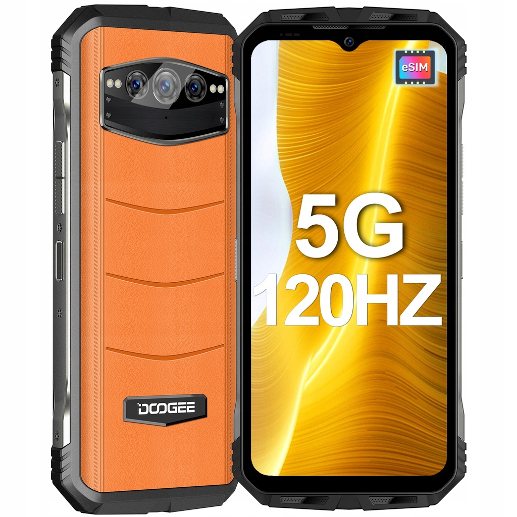 DooGee V30 Smartfon PANCERNY 120Hz 66W 2TB DUAL 5G