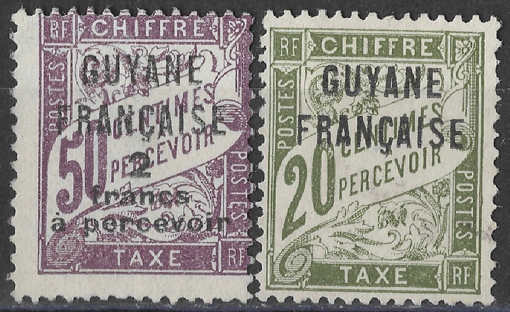 Gujana Francuska - standart* (1918)