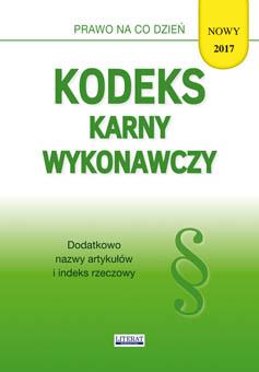 KODEKS KARNY WYKONAWCZY 2017, MAGDALENA KIETSCHKE