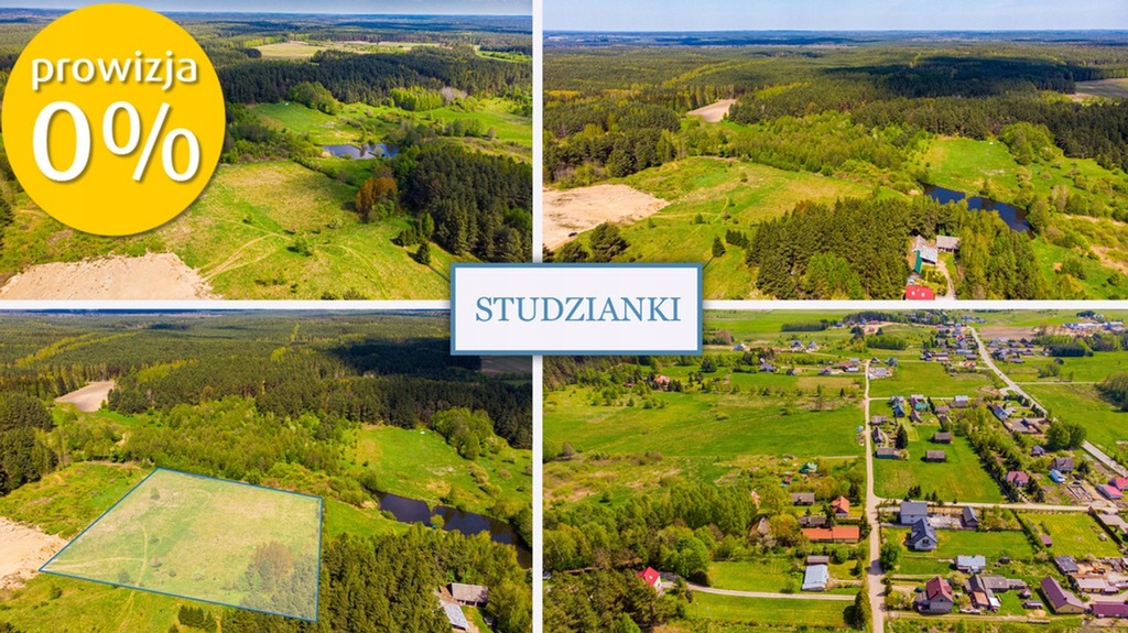 Działka, Studzianki, 840 m²