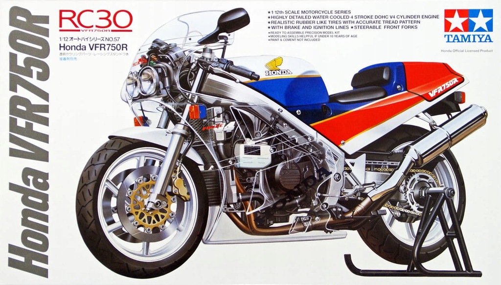 TAMIYA 14057 1:12 HONDA VFR 750R