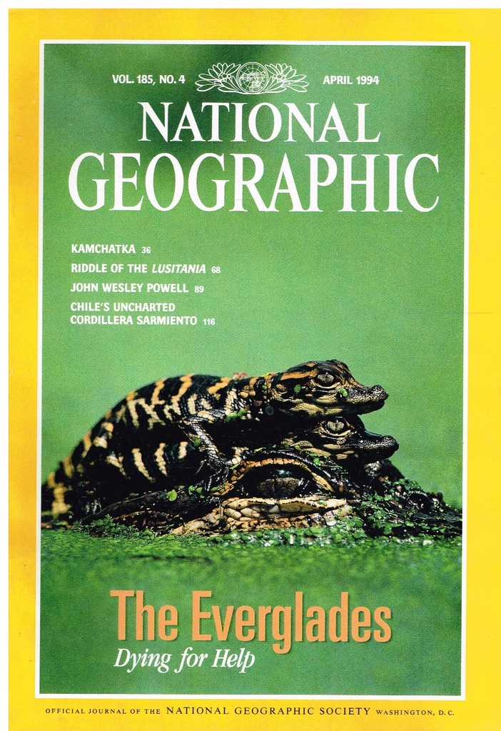 NATIONAL GEOGRAPHIC kwiecień april 1994