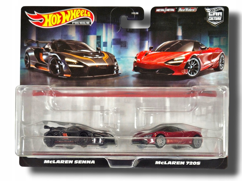 HOT WHEELS Premium McLAREN SENNA & McLAREN 720S 2-Pack