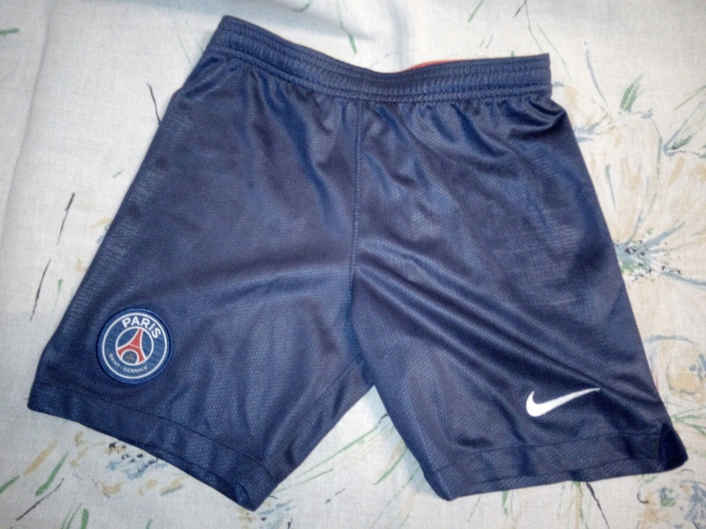 NIKE krótkie spodenki dziecięce PSG 128/134 - 8/10