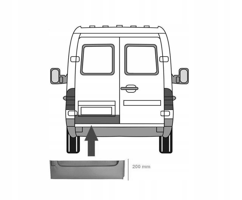 REPERATURKA DRZWI VW LT 96-