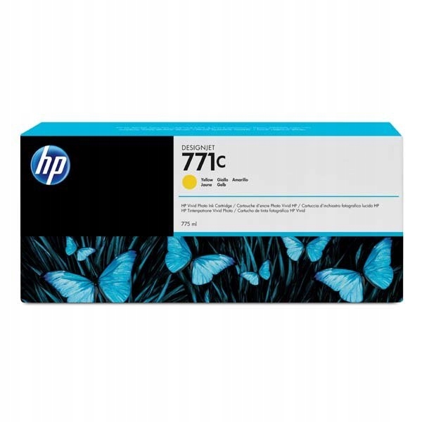 HP oryginalny ink / tusz B6Y10A, HP 771C, yellow,