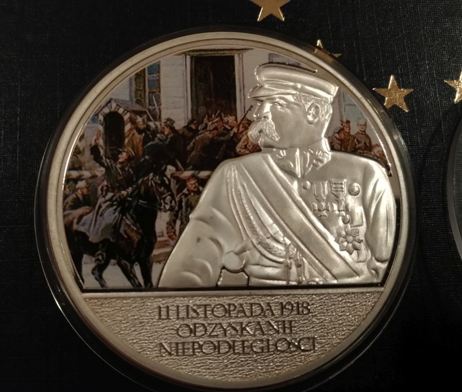 Medal Moneta Numizmat Piłsudski CHARYTATYWNA