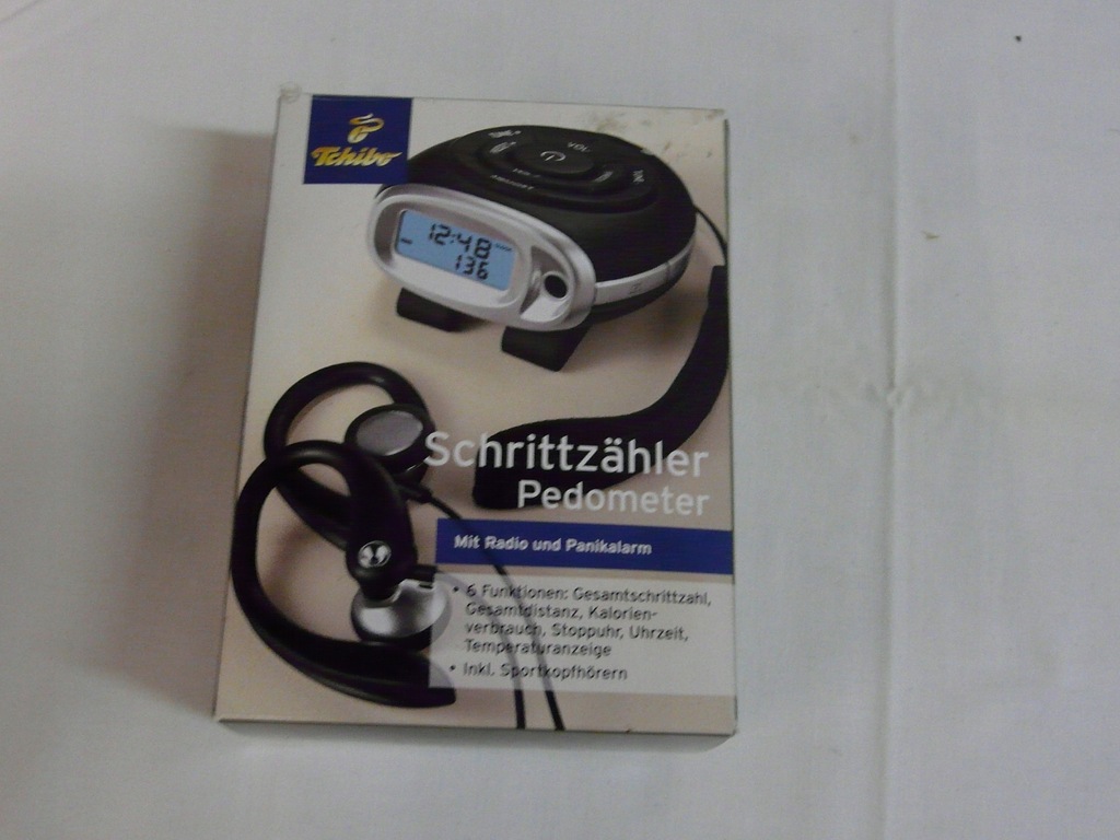 Krokomierz z radiem Tchibo 7813742613 oficjalne archiwum Allegro