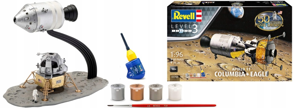 Купить REVELL 03700 АПОЛЛОН 11 КОЛУМБИЯ + ОРЕЛ 1:96 ЗЕСТА: отзывы, фото, характеристики в интерне-магазине Aredi.ru