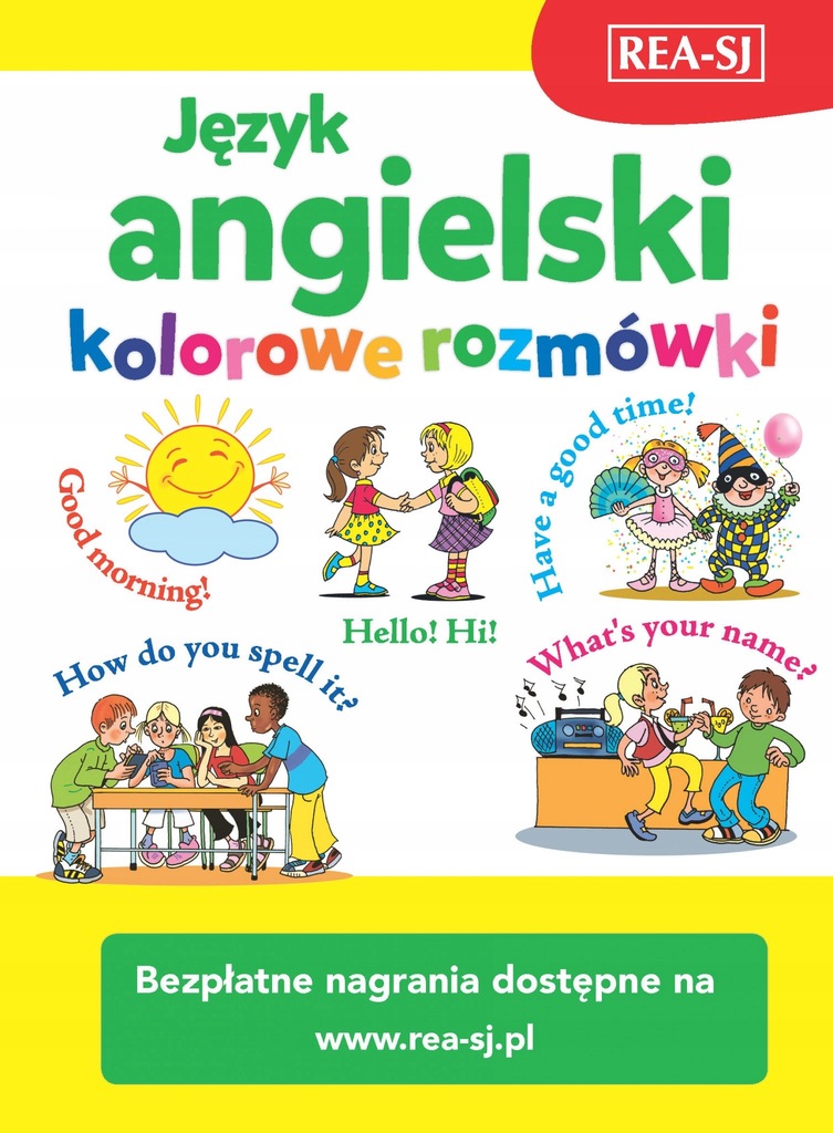 Język angielski. Kolorowe rozmówki + MP3 online