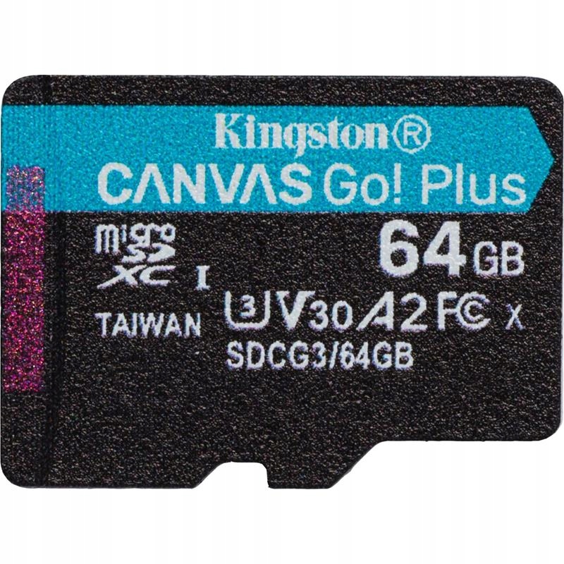 Kingston Canvas Go Plus microSDXC - Karta pamięci