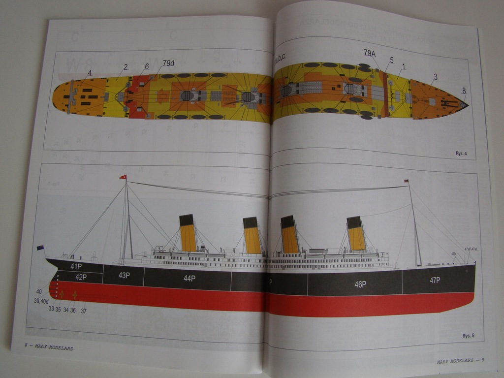 Купить Трансатлантик RMS TITANIC 1:200 часть 1 11.10.12.2010: отзывы, фото, характеристики в интерне-магазине Aredi.ru