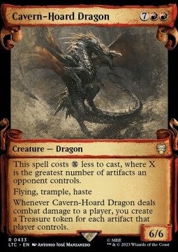 Karta Magic: The Gathering Cavern-Hoard Dragon (V.1) WIZARDS OF THE COAST