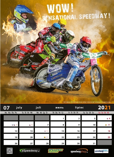 Купить Календарь спидвея 2021, обложка Р. Ламберта, Зюзель: отзывы, фото и харак