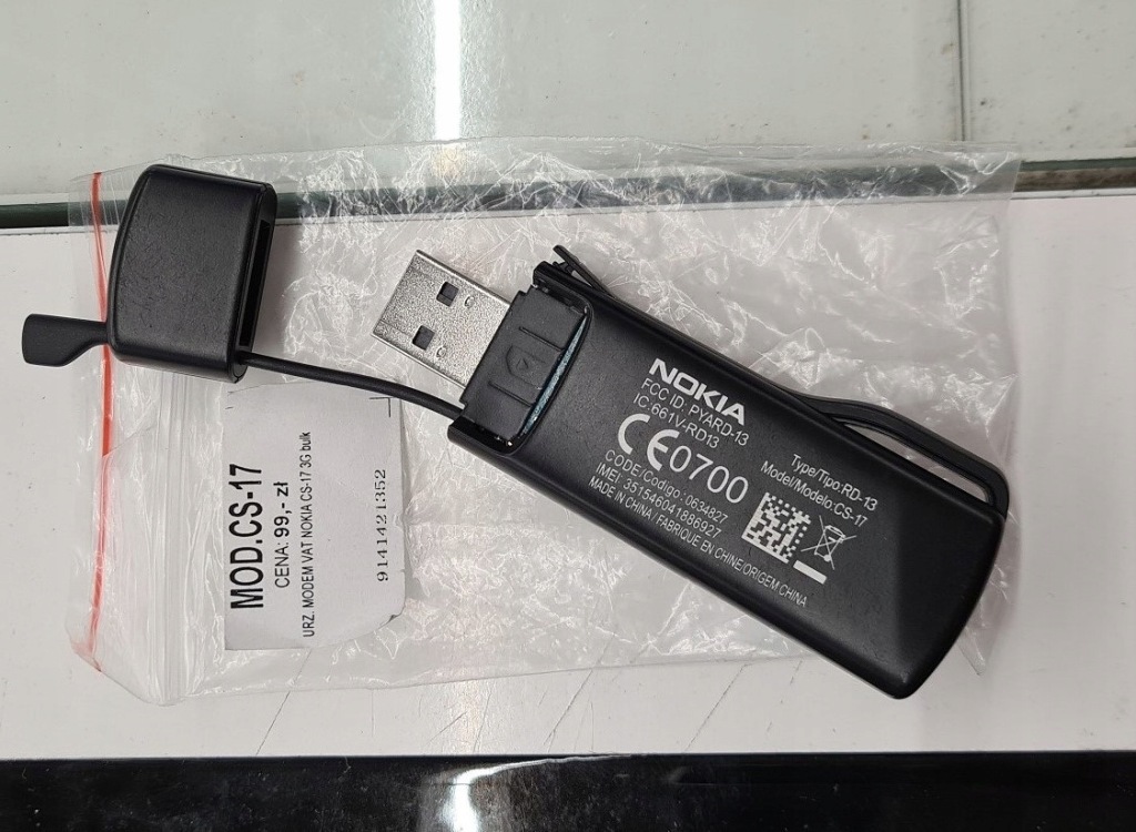 Купить Nokia cs-17 RD-13 Super 3g USB-модем: отзывы, фото и ...