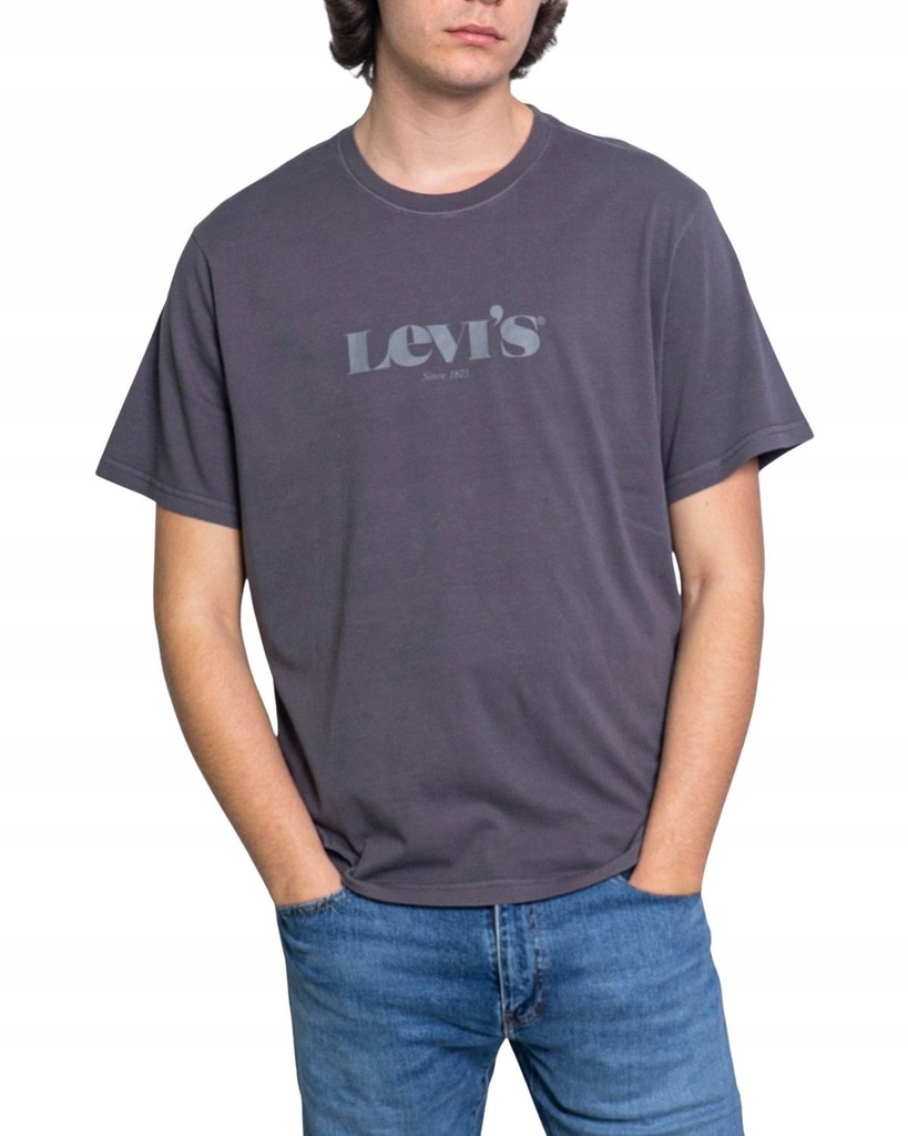 LEVI'S MĘŻCZYZN SZARY T-SHIRTY XL INT