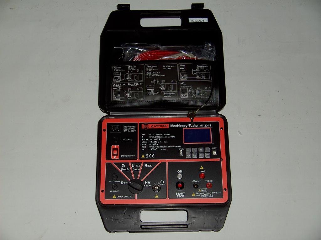 Tester instalacji Beha Amprobe MT 204-S