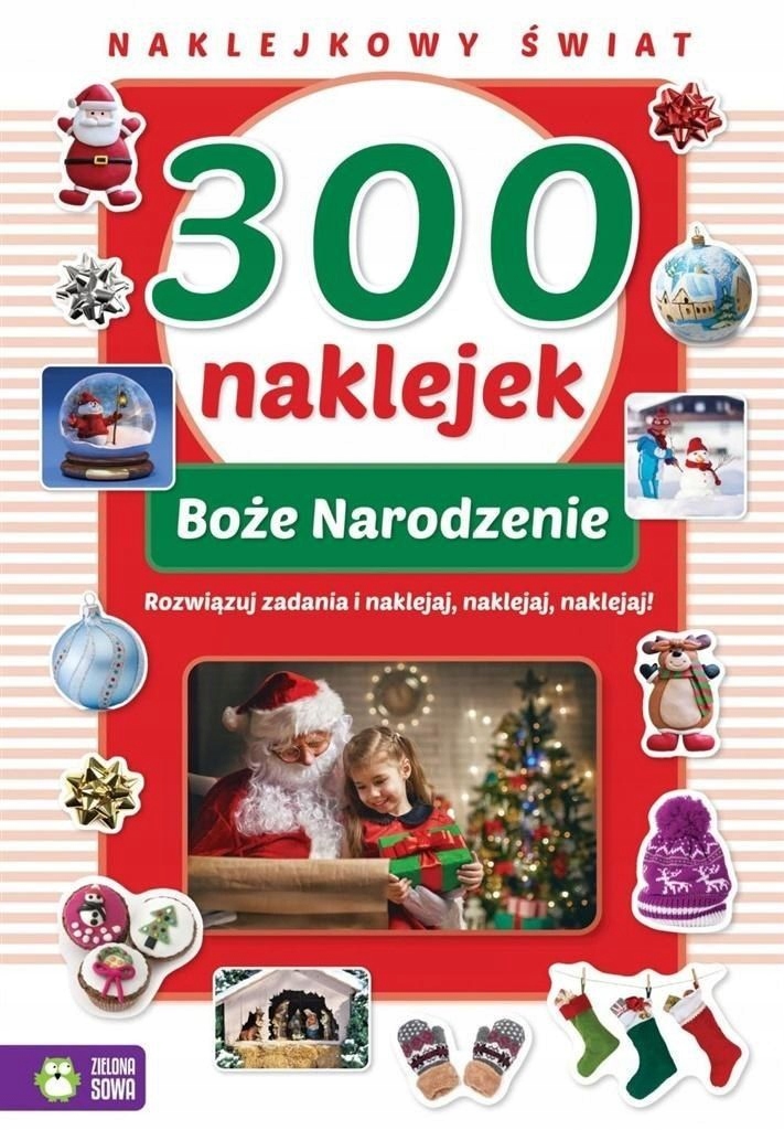 Naklejkowy świat. 300 naklejek Boże Narodzenie