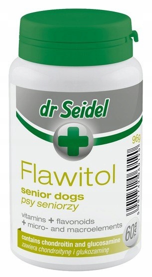 Dr Seidel Flawitol dla psów seniorów 200 tabl.