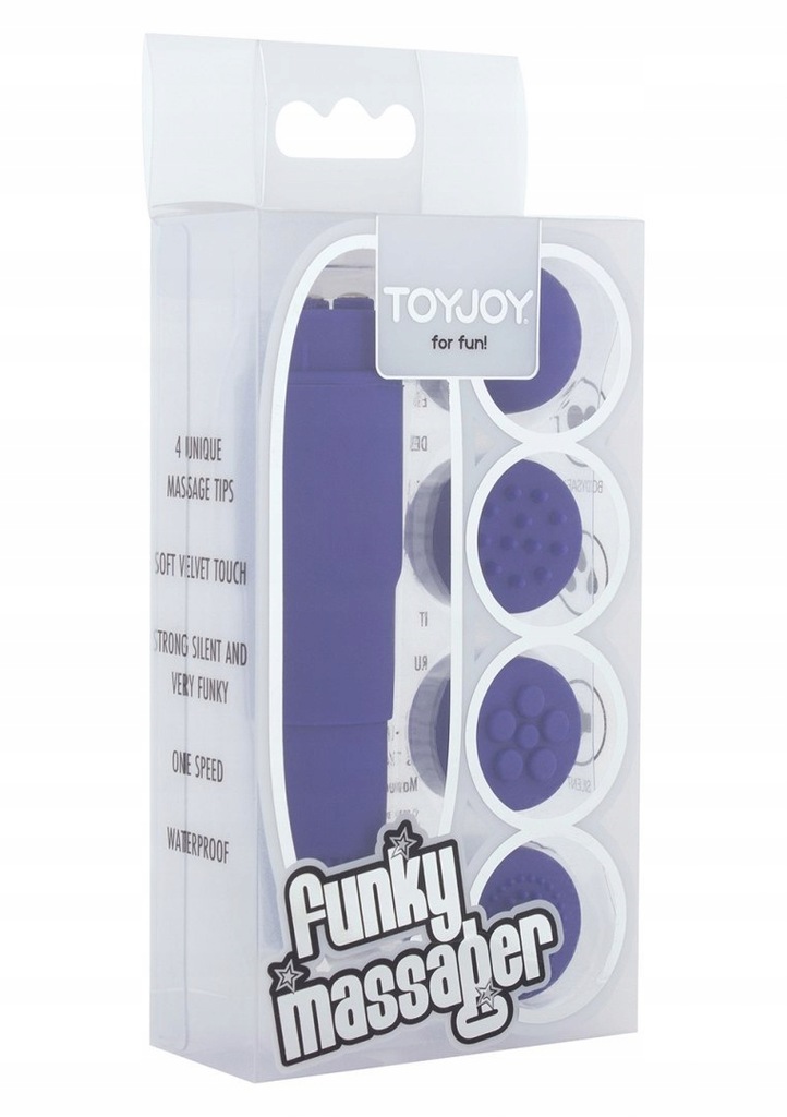 STYMULATOR-FUNKY MASSAGER PURPLE