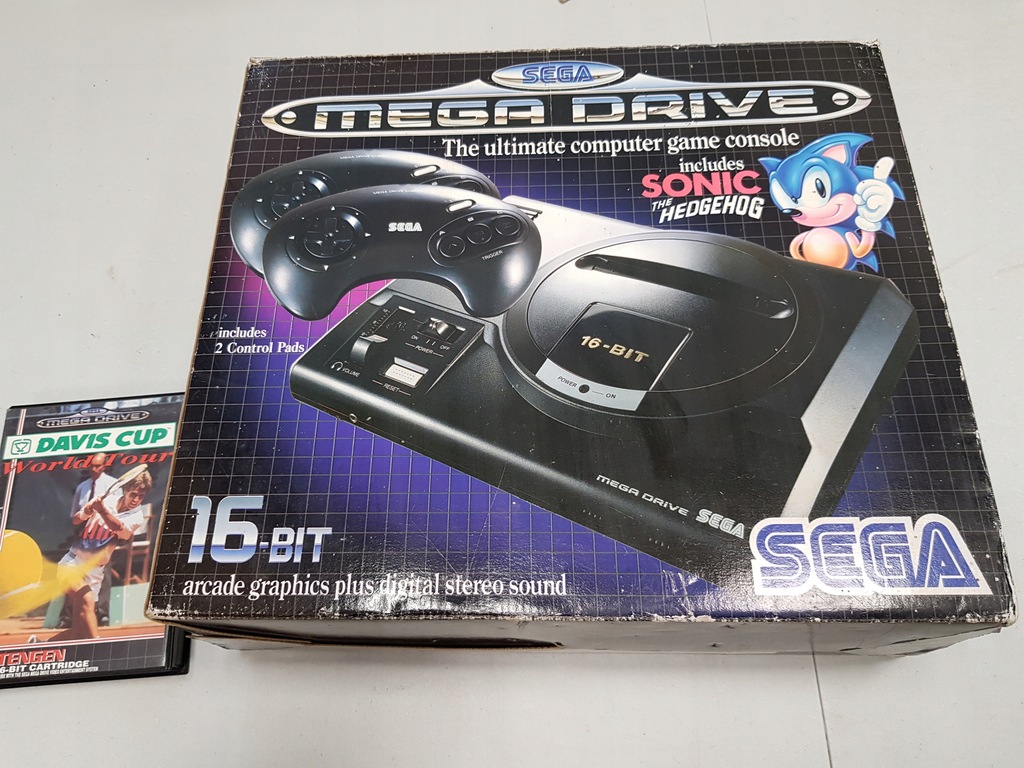 Konsola Sega Mega Drive sprawna z padem i grą