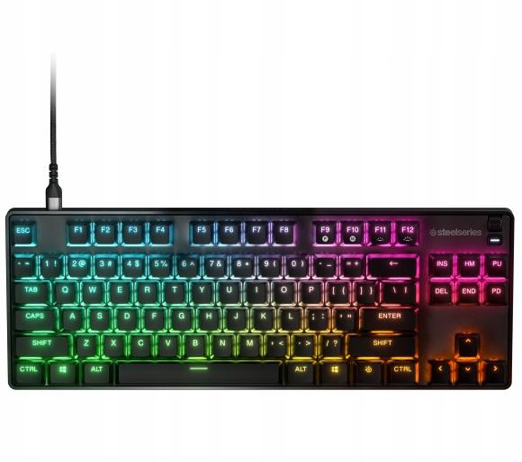 Klawiatura mechaniczna SteelSeries Apex 9 TKL RGB USB-C OptiPoint Gamingowa