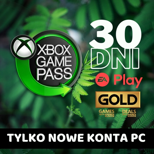 XBOX GAME PASS PC 30 DNI KLUCZ KOD KLUCZ LIVE GOLD 13619539923