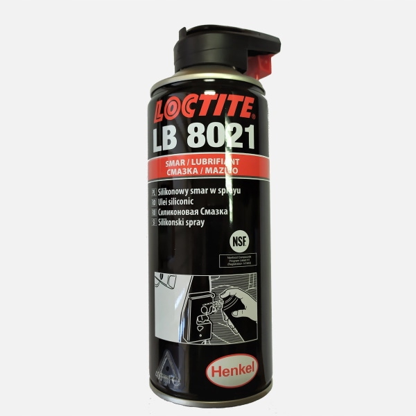 LOCTITE LB 8021 400ML uniwersalny olej silikonowy