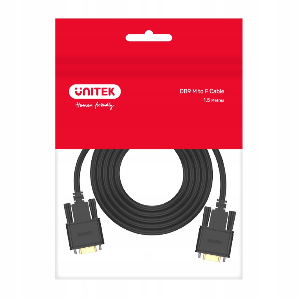 Купить Последовательный удлинительный кабель Unitek RS232 DB9 M-F 1,5 м: отзывы, фото, характеристики в интерне-магазине Aredi.ru