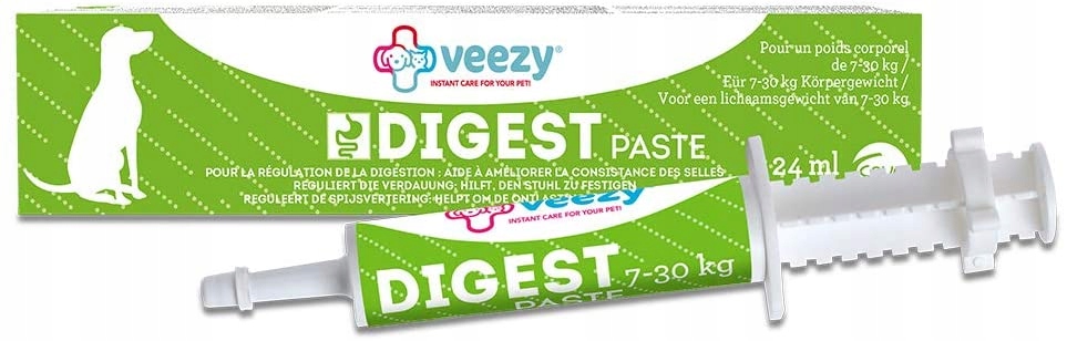 Pasta veezy DIGEST 24 ml probiotyk dla psów opis