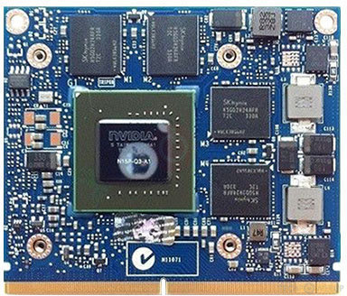 NVIDIA QUADRO K2100M 2GB GDDR5 128 MXM N15P-Q3-A1
