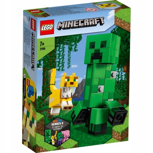 LEGO MINECRAFT BigFig Creeper i Ocelot 21156