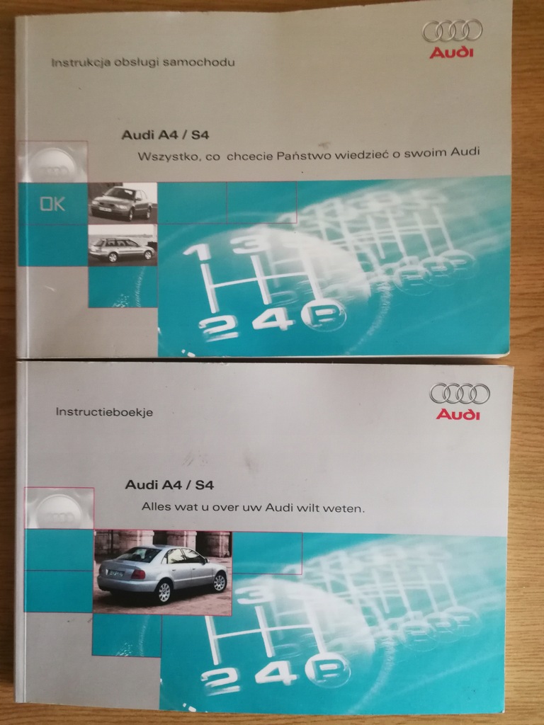 Instrukcja Obslugi Audi A4 B5 1997 2001 Pl Polski 8029498957 Oficjalne Archiwum Allegro