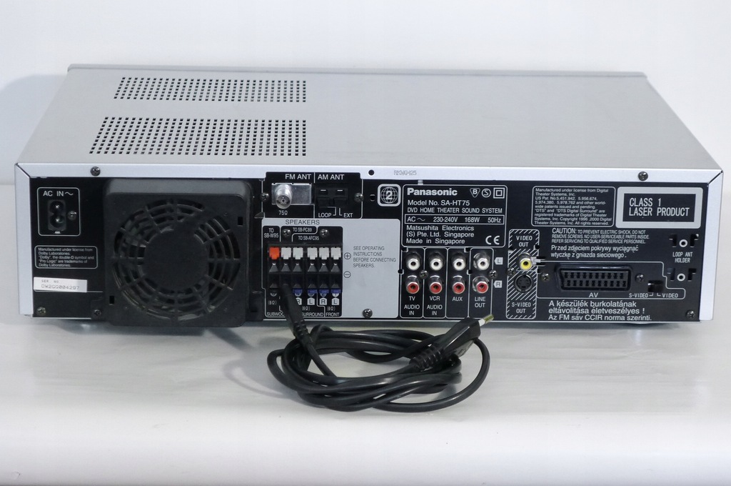 Купить Домашний кинотеатр Panasonic SA-HT75 с 5 дисками: отзывы, фото и ...