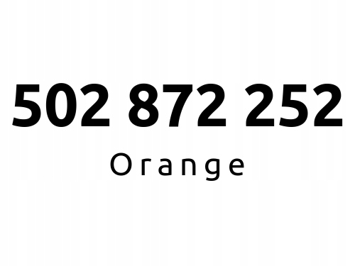 502-872-252 | Starter Orange (87 22 52) #E