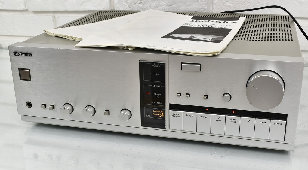 TECHNICS SU-V6X Mocny wzmacniacz stere