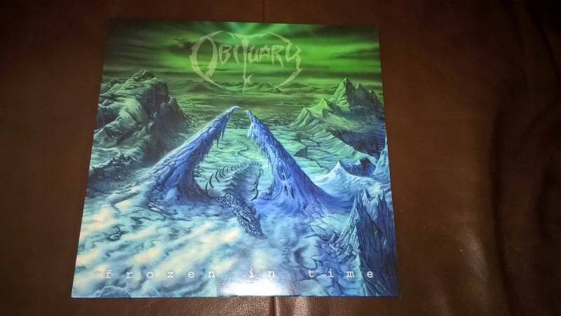 OBITUARY - Frozen In Time first press LP