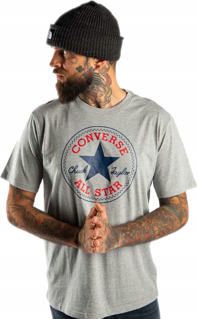 CONVERSE CHUCK PATCH TEE A03 V _S_ Męskie Koszulka