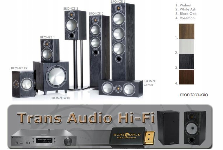 Monitor Audio Bronze Center Trans Audio Hi-Fi