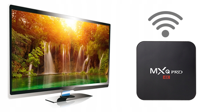 Купить ТВ ПРИСТАВКА MXQ PRO 4K SMART TV UHD ANDROID 7.0 HDMI SD: отзывы, фото, характеристики в интерне-магазине Aredi.ru