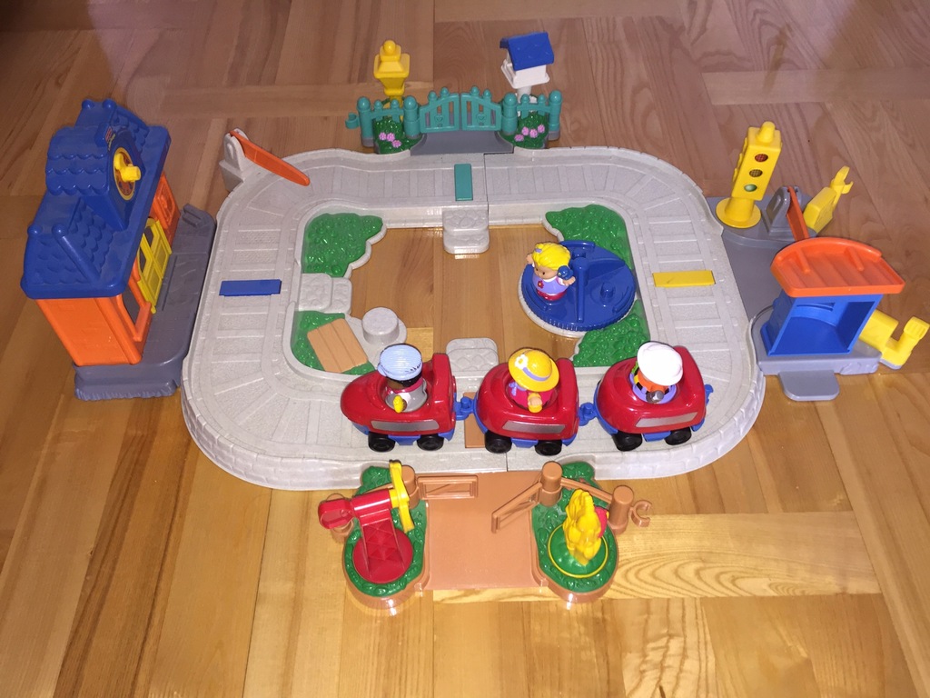 Fisher Price Little People Pociąg Kolejka Miasto