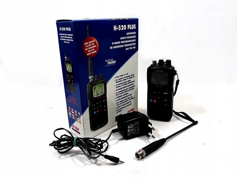 INTEK H520 PLUS CB RADIOTELEFON KRÓTKOFALÓWKA 8387867812 oficjalne