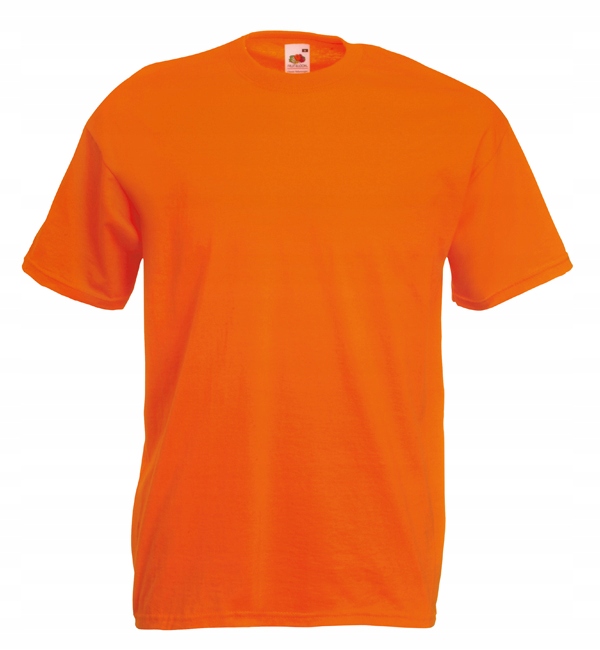 T-shirt Koszulka męska Fruit Ringspun ORANGE XL