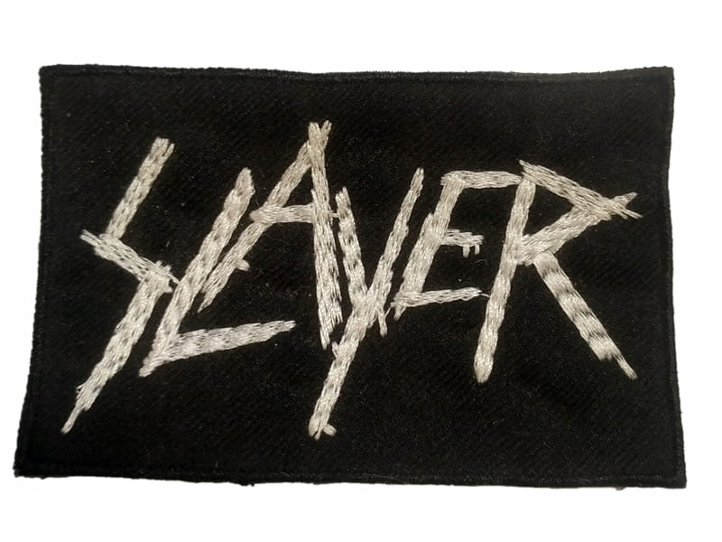 Slayer Naszywka Haftowana 92x60mm