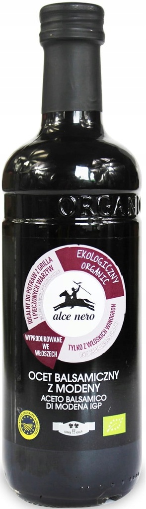 Ocet balsamiczny z Modeny BIO 500 g Alce Nero (1)