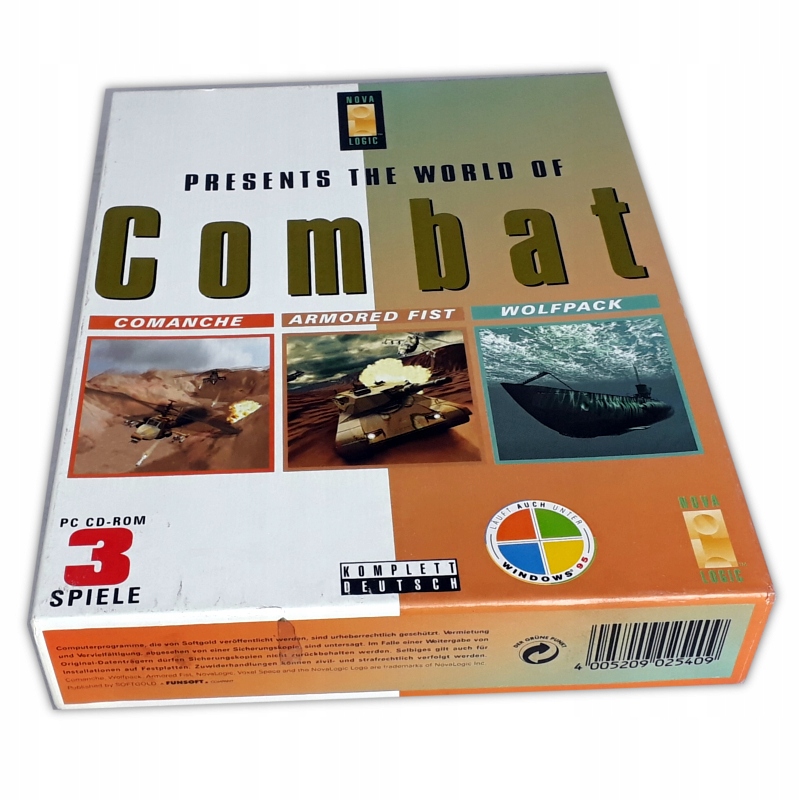 PC Box World of Combat PIXELRETROSHOP