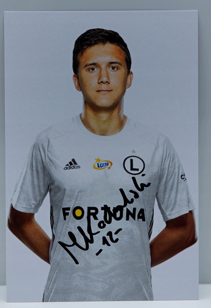 Karta z autografem Mateusz Kochalski Legia